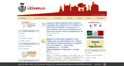 Desktop Screenshot of comune.lizzanello.le.it